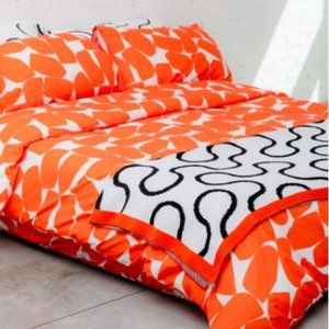 RARE - Dusen Dusen Orange Stones - Duvet - Full/Queen